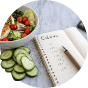 Full day meal logs