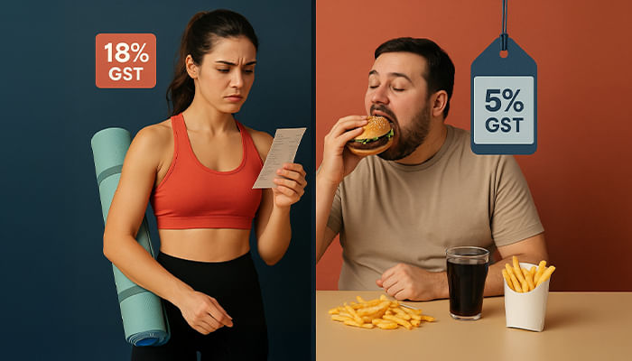 GST Paradox: Why Staying Fit is Taxed Higher Compared to Falling Sick in India