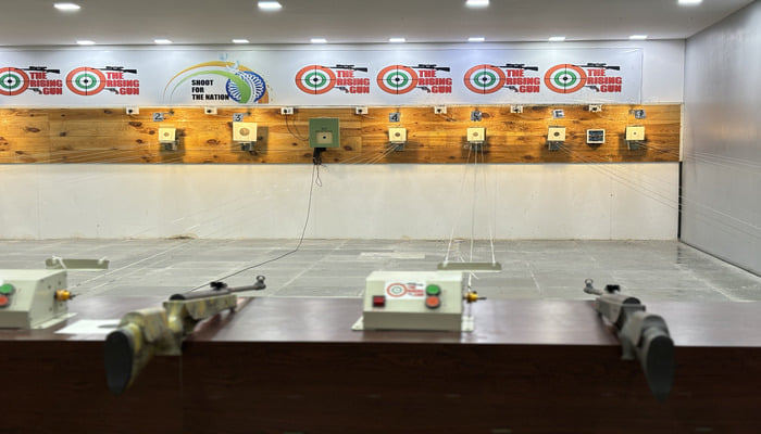 the rising gun shooting range